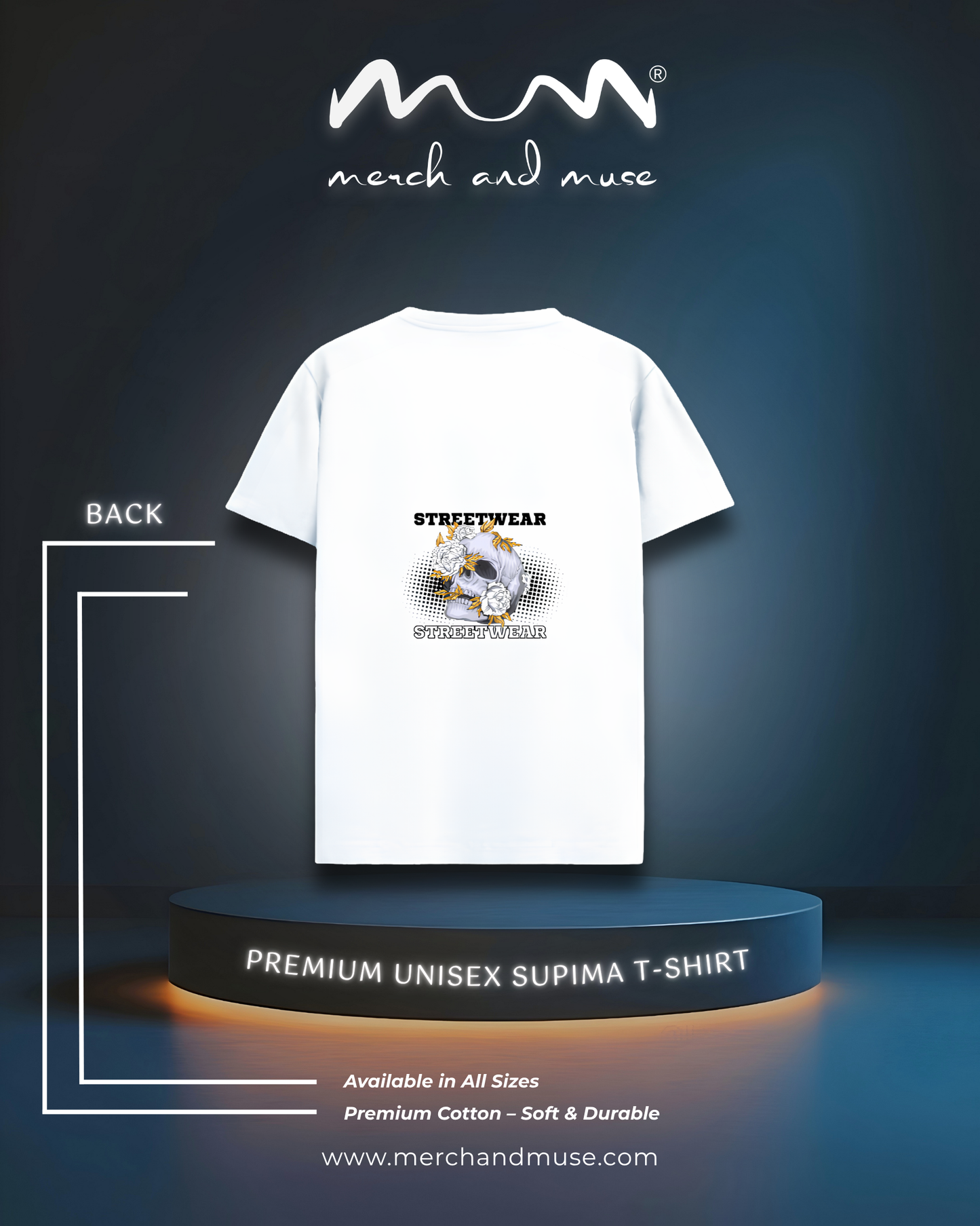 Streetwear Premium T-Shirt By merch and muse