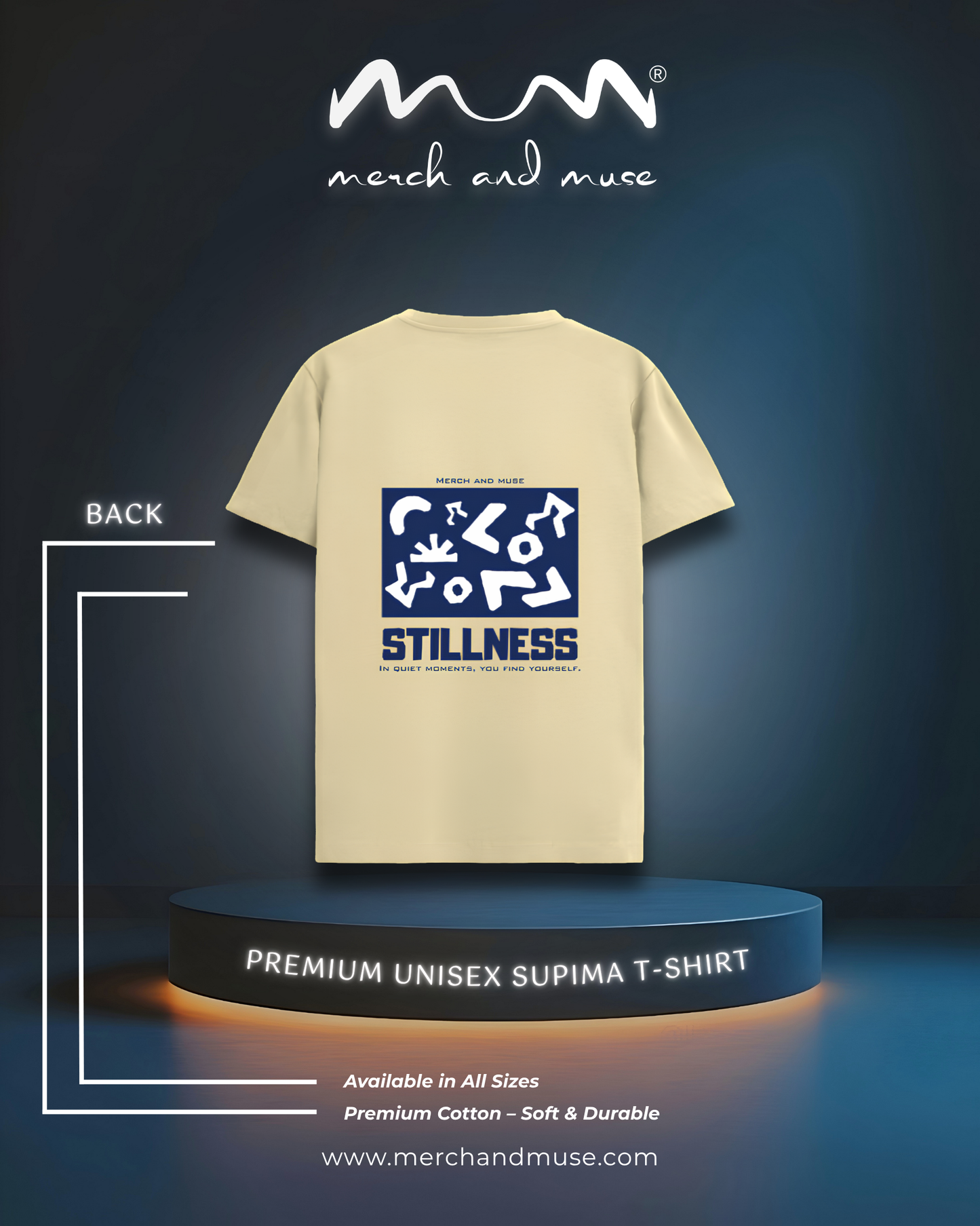 Stillness Luxury Ultra Soft Unisex Tee – merch and muse