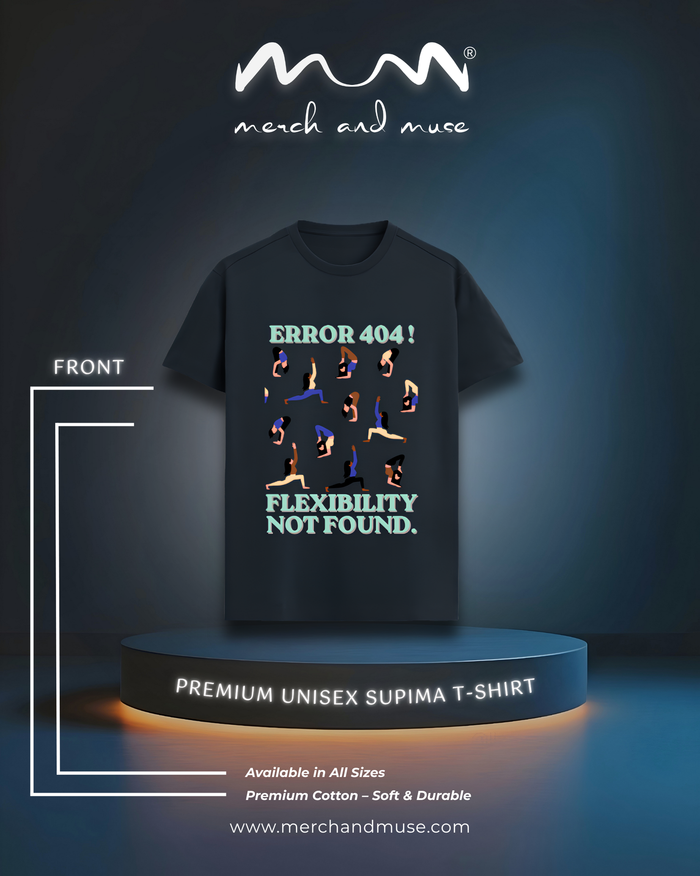 Flexibility Not Found Luxury Feel Unisex Tee