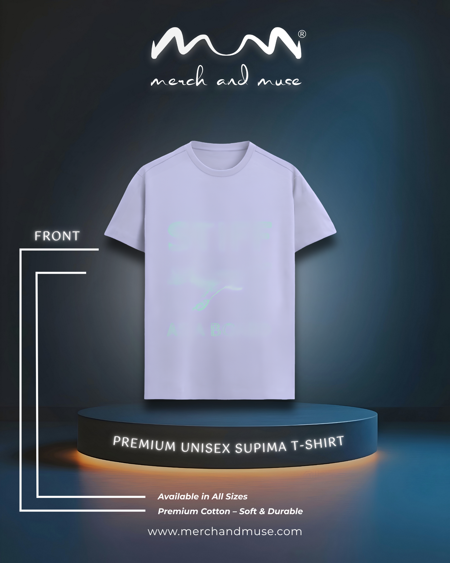 Stiff As A Board Premium Tee merch and muse