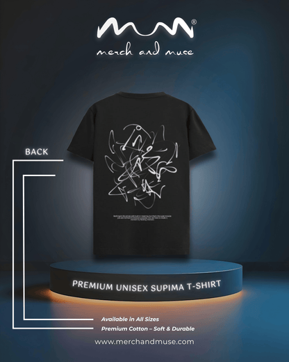 Line Art Premium Supima Cotton T-Shirt - Unisex Minimalist Fit