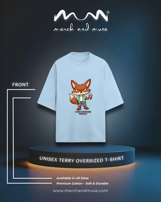 I Hate Everyone Equally Everyday Luxury Oversized Tee