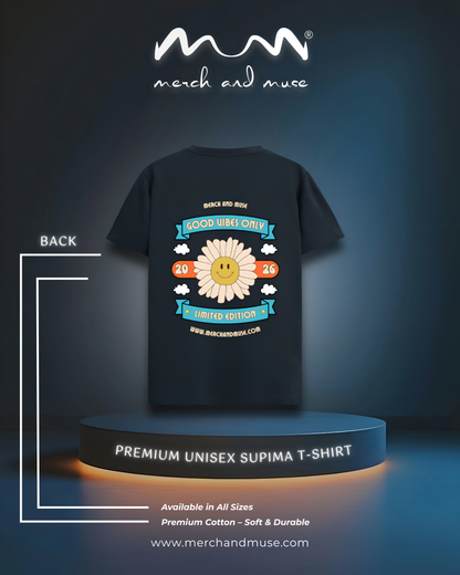 Good Vibes Only Premium Unisex Supima Cotton T-Shirt