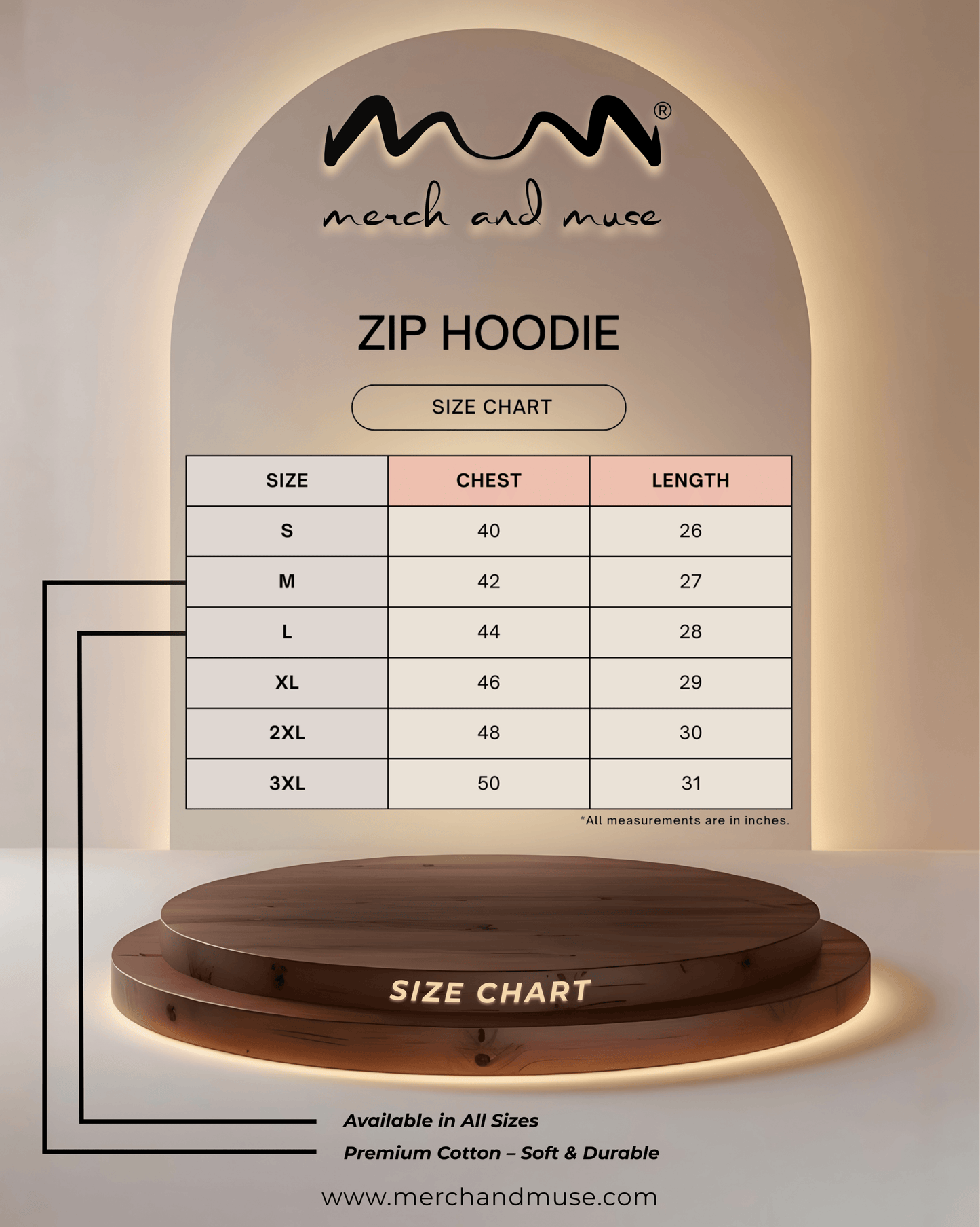 Premium Black Unisex Zip-Up Hoodie | 400 GSM Heavyweight Cotton Fleece